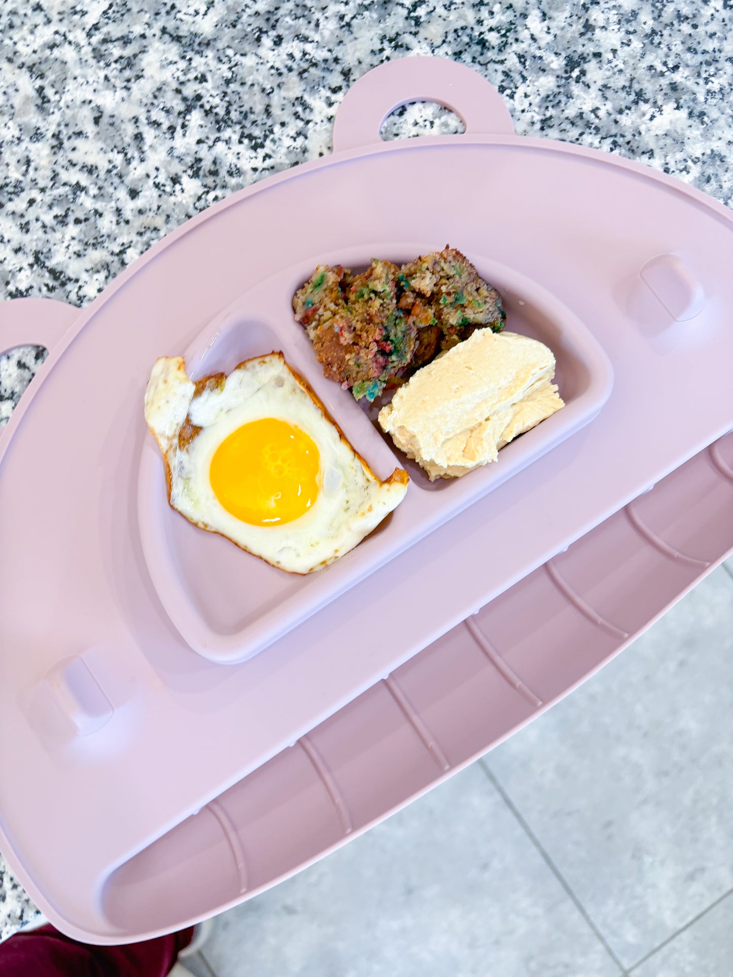 Mealtime Buddy Platemat | Silicone Feeding Placemat, Plate, Food-Catcher