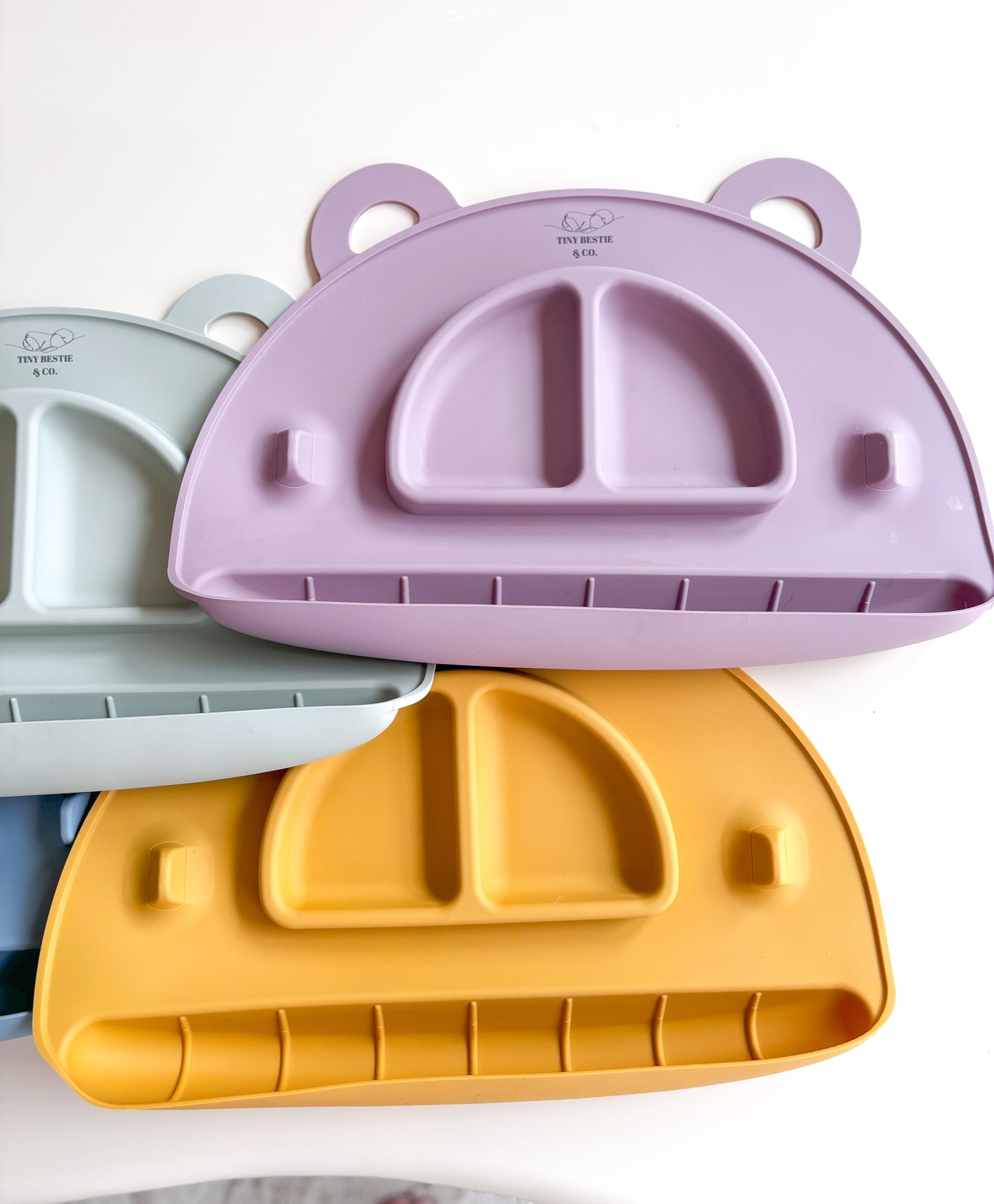 Mealtime Buddy Platemat | Silicone Feeding Placemat, Plate, Food-Catcher