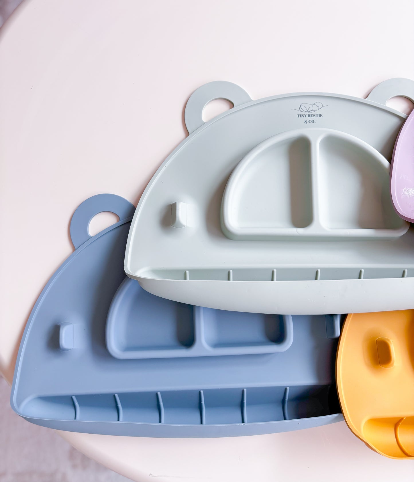 Mealtime Buddy Platemat | Silicone Feeding Placemat, Plate, Food-Catcher